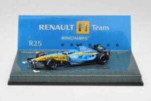 Renault R25 #1 F. Alonso F1 World Champion 2005 Minichamps 1:43 403050105 Métal Moulé