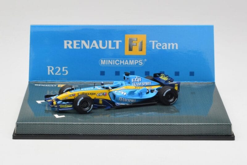 Renault R25 #1 F. Alonso F1 World Champion 2005 Minichamps 1:43 403050105 Métal Moulé