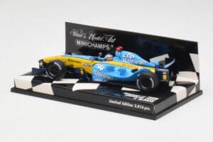 Renault R25 F. Alonso F1 World Champion Showcar 2005 Minichamps 1:43 400050075 Métal Moulé — image 2 sur 5