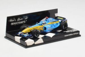 Renault R25 F. Alonso F1 World Champion Showcar 2005 Minichamps 1:43 400050075 Métal Moulé — image 3 sur 5