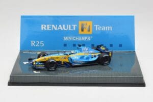 Renault R25 #2 G. Fisichella F1 2005 Minichamps 1:43 403050006 Métal Moulé