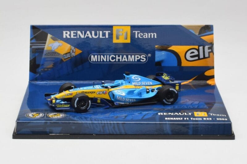 Renault R25 F1 Showcar 2005 Minichamps 1:43 433050099 Métal Moulé