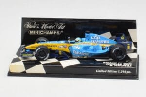 Renault R26 G. Fisichella Showcar F1 2006 Minichamps 1:43 400060072 Métal Moulé