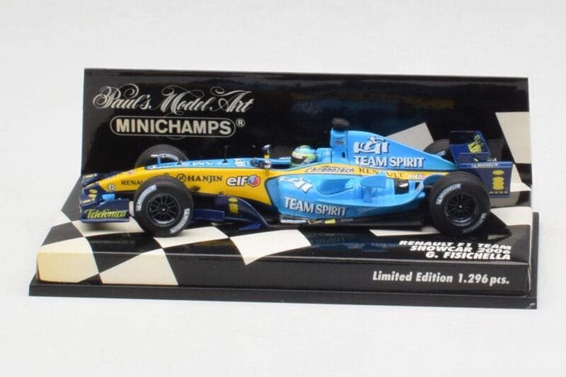 Renault R26 G. Fisichella Showcar F1 2006 Minichamps 1:43 400060072 Métal Moulé