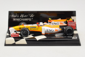 Renault R29 #8 N. Piquet Jr. F1 2009 Minichamps 1:43 400090008 Métal Moulé