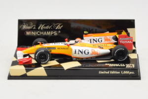 Renault R29 #8 N. Piquet Jr. Showcar F1 2009 Minichamps 1:43 400090078 Métal Moulé
