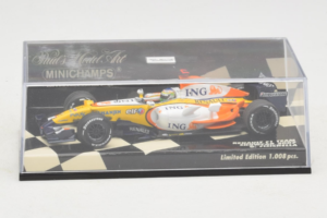 Renault R27 #3 G. Fisichella Renault F1 Team Showcar 2007 Minichamps 1:43 400070073 Métal Moulé — image 4 sur 5