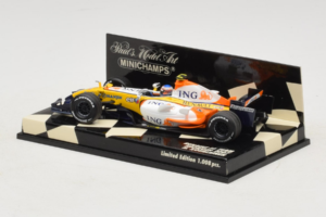 Renault R27 #4 H. Kovalainen Renault F1 Team Showcar 2007 Minichamps 1:43 400070074 Métal Moulé — image 3 sur 5