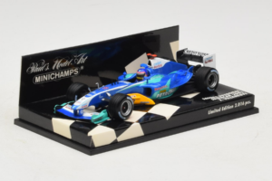 Sauber C24 Petronas #11 J. Villeneuve Sauber Petronas F1 Team Showcar 2005 Minichamps 1:43 400050081 Métal Moulé — image 2 sur 5