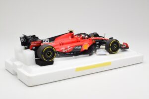 Scuderia Ferrari SF-23 #55 C. Sainz Belgian GP 2023 BBR 1:18 BBR231855C Métal Moulé — image 2 sur 7