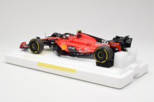 Scuderia Ferrari SF-23 #55 C. Sainz Belgian GP 2023 BBR 1:18 BBR231855C Métal Moulé — image 5 sur 7