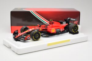Scuderia Ferrari SF-23 #55 C. Sainz Belgian GP 2023 BBR 1:18 BBR231855C Métal Moulé — image 7 sur 7