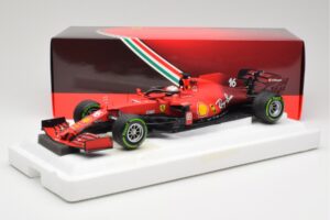 Scuderia Ferrari SF21 #16 C. Leclerc Emilia Romagna GP 2021 BBR 1:18 BBR211816 Métal Moulé — image 7 sur 7