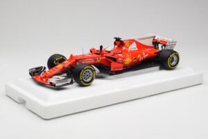 Scuderia Ferrari SF70H #5 S. Vettel Winner Australian GP 2017 End of Race BBR 1:18 BBR181705-E Métal Moulé