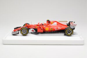 Scuderia Ferrari SF70H #7 K. Raikkonen Australian GP 2017 End of Race BBR 1:18 BBR181707-E Métal Moulé — image 3 sur 7