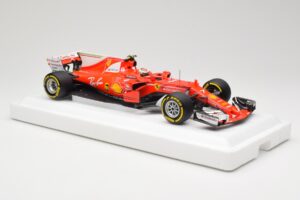 Scuderia Ferrari SF70H #7 K. Raikkonen Australian GP 2017 End of Race BBR 1:18 BBR181707-E Métal Moulé — image 4 sur 7