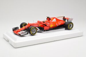 Scuderia Ferrari SF70H #7 K. Raikkonen Australian GP 2017 End of Race BBR 1:18 BBR181707-E Métal Moulé