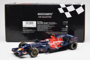 Scuderia Toro Rosso STR3 #11 S. Bourdais F1 2008 Minichamps 1:18 150080014 Métal Moulé — image 6 sur 6