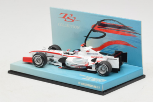Super Aguri SA05 Honda #22 T. Sato 1st GP Bahrain 2006 Minichamps 1:43 518064322 Métal Moulé — image 3 sur 5