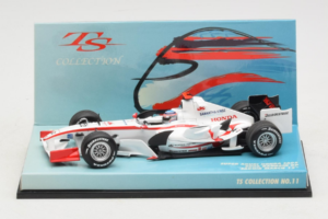 Super Aguri SA05 Honda #22 T. Sato 1st GP Bahrain 2006 Minichamps 1:43 518064322 Métal Moulé