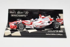 Super Aguri Honda SA06 #22 T. Sato Japanese GP 2006 Minichamps 1:43 400060122 Métal Moulé