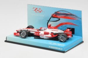 Super Aguri Honda SA07 #22 T. Sato Race Car 2007 Minichamps 1:43 518074322 Métal Moulé — image 3 sur 5