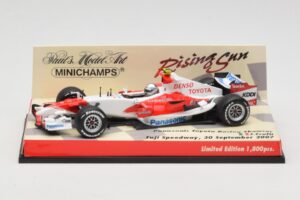 Toyota TF107 #12 J. Trulli Showcar 2007 Minichamps 1:43 403070082 Métal Moulé