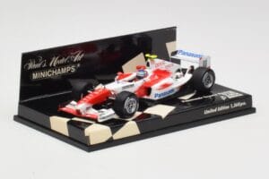 Toyota TF104 Panasonic Racing #0 R. Zonta 3rd Driver 2004 Minichamps 1:43 400040038 Métal Moulé — image 2 sur 5
