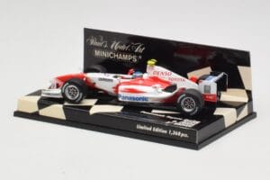 Toyota TF104 Panasonic Racing #0 R. Zonta 3rd Driver 2004 Minichamps 1:43 400040038 Métal Moulé — image 3 sur 5
