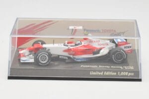 Toyota TF108 Showcar J. Trulli 2008 Minichamps 1:43 AM601297 Métal Moulé — image 5 sur 5