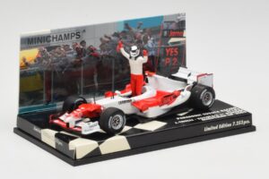 Toyota TF105 #16 J. Trulli Malaysia GP Podium 2005 Minichamps 1:43 400050116 Métal Moulé — image 2 sur 4
