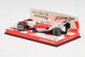 Toyota TF107 #12 J. Trulli F1 2007 Minichamps 1:43 403080081 Métal Moulé — image 3 sur 5