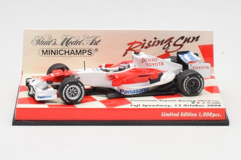 Toyota TF107 #12 J. Trulli F1 2007 Minichamps 1:43 403080081 Métal Moulé
