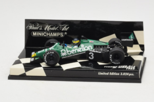 Tyrrell 012 Ford #3 M. Alboreto F1 1983 Minichamps 1:43 400830003 Métal Moulé