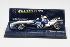 Williams FW27 BMW #7 M. Webber F1 2005 Minichamps 1:43 400050007 Métal Moulé
