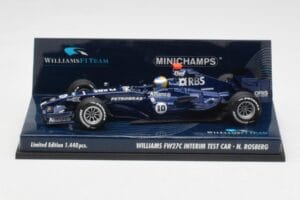 Williams FW27C N. Rosberg F1 Test 2005 Minichamps 1:43 400050110 Métal Moulé