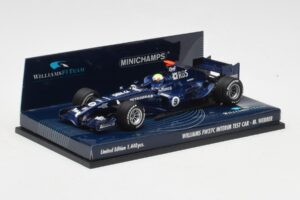 Williams FW27C BMW #7 M. Webber Test Car F1 2005 Minichamps 1:43 400050109 Métal Moulé — image 2 sur 5