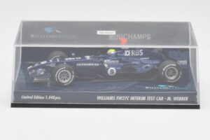 Williams FW27C BMW #7 M. Webber Test Car F1 2005 Minichamps 1:43 400050109 Métal Moulé — image 5 sur 5