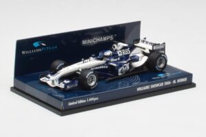 Williams FW28 M. Webber Showcar F1 2006 Minichamps 1:43 400060079 Métal Moulé — image 2 sur 5