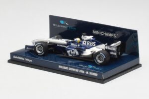 Williams FW28 M. Webber Showcar F1 2006 Minichamps 1:43 400060079 Métal Moulé — image 3 sur 5