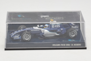 Williams FW28 Cosworth #10 N. Rosberg Williams F1 Team 2006 Minichamps 1:43 400060010 Métal Moulé — image 4 sur 5