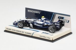 Williams FW29 N. Rosberg F1 Showcar 2007 Minichamps 1:43 400070086 Métal Moulé — image 2 sur 5