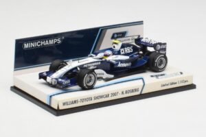 Williams FW29 N. Rosberg F1 Showcar 2007 Minichamps 1:43 400070086 Métal Moulé — image 3 sur 5