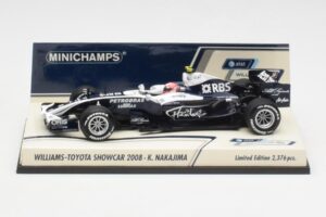 Williams FW30 K. Nakajima F1 Showcar Version 1 2008 Minichamps 1:43 400080078 Métal Moulé