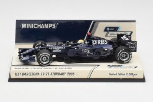Williams FW30 N. Rosberg Barcelona Test 2008 Minichamps 1:43 400080207 Métal Moulé
