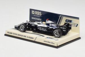 Williams FW30 N. Rosberg F1 Showcar 2008 Minichamps 1:43 403080077 Métal Moulé — image 4 sur 4
