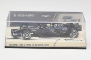 Williams FW31 Toyota #16 N. Rosberg F1 2009 Minichamps 1:43 400080207-M1 Métal Moulé — image 4 sur 4