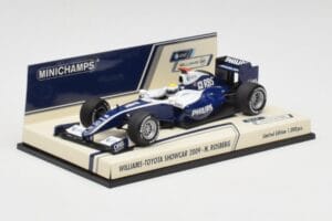 Williams FW31 N. Rosberg F1 Showcar 2009 Minichamps 1:43 400090086 Métal Moulé — image 2 sur 4
