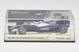 Williams FW31 N. Rosberg F1 Showcar 2009 Minichamps 1:43 400090086 Métal Moulé — image 4 sur 4
