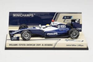 Williams FW31 N. Rosberg F1 Showcar 2009 Minichamps 1:43 400090086 Métal Moulé